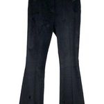 Reiss  Wilma Wide Flare Leg Corduroy Black Trousers Pants Size 6 Photo 0