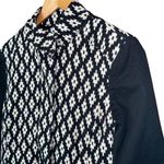 Lucky Brand  Live in Love Jacket Medium Ikat Black White Photo 1