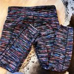 Lululemon  Fast & Free 7/8 Tight Nulux 25" in Hinshu Alpine‎ White Multi Size 12 Photo 4