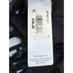 Calvin Klein Brand New  Women's Size Medium Black Wire Free Unlined Bralette Photo 3