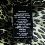 AFRM Surplice Leopard Print Neon Green Bodysuit Party Festival Evening XL Photo 7