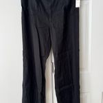 Anthropologie Maeve The Colette Linen Blend Wide-Leg Crop Pants, Size 32 Tall Photo 6