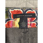 Tommy Hilfiger Skirt Womens Size 14 Gray Pencil Pocketed Belt Loops Zip Midi Photo 3