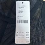 Urban Outfitters NEW Bella Floral Lace Velvet Sleeveless Crop Corset Tank Top L Photo 3