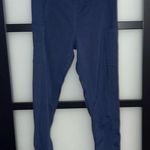 Tuff Athletics  Navy Teal Leggings EUC Photo 0