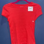 American Apparel  Red Short Sleeve Tee Photo 0