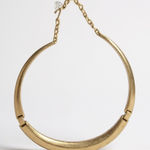 Silver Tone Collar Necklace Adjustable Chain Minimalist Women's Jewelry Photo 0