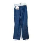 Chic Vintage Blue Pull on 100% Cotton Jeans Size 6P Photo 1