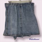 Women’s denim skirt y2k can also wear as top or skirt elastic band back vintage Blue Size undefined Photo 1