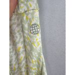 Adidas Womens Athletic Skort Size S Light Green & Yellow Abstract Print Photo 5