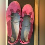 Lands' End  pink suede slip on size 8.5‎ Photo 6