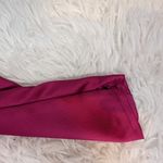 Mac Duggal Asymmetrical Draped Long Sleeve Mini Dress Magenta Size 2 Pink Photo 15