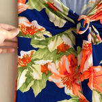 Boohoo  Tropical Tube Top Dress, Floral Stretch Tube Dress, Size 6 Photo 9