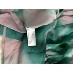 Filippa K Silk Tank Sz 4 Purple Teal Feather Photo 4