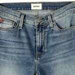Hudson Jeans Hudson Blair Jeans 24 High Rise Skinny in Dot Wash Raw Hem NWT Medium Wash Photo 6