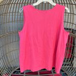 Sag Harbor NWT Vintage Lane Bryant Coral Pink Sleeveless Dressy Sweater Tank Shell 18/20 Photo 3