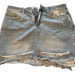 Cello Distressed denim skirt mini medium Photo 3