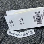 Abercrombie & Fitch NEW Gray Metallic Underlay Midi Straight Pencil Skirt Size M Photo 4