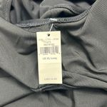 Aerie NWT  Cut Out Tie Asymmetrical One Piece Swimsuit Black 1 PC Photo 3