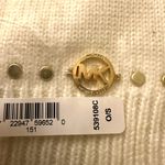 Michael Kors NWT Disk Stud Beanie Cream Photo 2