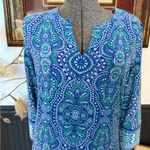 Coolibar UPF 50+ UV Sun Protection Oceanside Tunic Dress ~ Size XS 💚🍄 Blue Photo 1
