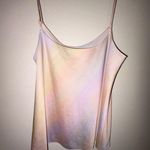 Vince Womens Camisole Rainbow Wash Pastel Spaghetti Strap Top Size Large Photo 1