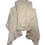 Mossimo Supply Co Cream Shrug with Asymmetrical Hem Size M Photo 2
