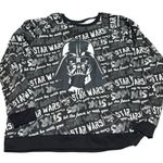 Star Wars  Allover Darth Vader Print Pullover Sweatshirt Juniors XXL Photo 1