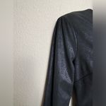 Likely  Gwendolyn Ruched Black Metallic Shimmer Mini Dress Photo 10