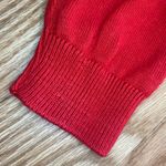 Pendleton  Red Mock Neck Cotton Sweater Womens Small Petite Photo 0