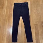 American Eagle  outfitters black dristress hi-rise jegging size 6 . Photo 6