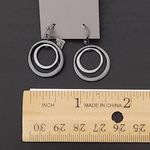 J.Jill Double Circle French Hook Earrings NWT Mother's Day Gift Photo 4