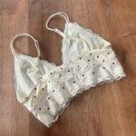 Forever 21 NWOT  Lace-Trim Heart Bralette Photo 2