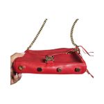 Rebecca Minkoff Mini Mac Red Leather Crossbody Bag Photo 2