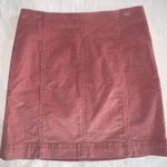 Tinseltown Corduroy Pink Mini Skirt Photo 0