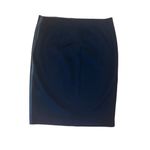 Chico's Chico’s Elegant Black Faux Leather Pencil Skirt Size 0 Photo 3