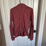 Lululemon Run Briskly 1/2 Zip Heathered Core Red Photo 11