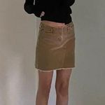 Tommy Hilfiger Tommy Jeans Vintage Y2K Corduroy Mini Skirt Size 5 Camel Photo 1