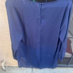 Pure Energy  Navy Blue Blouse Photo 4