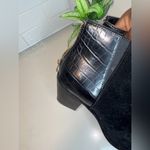 Black Block Heel Bootie Size 11 Photo 2