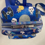 Disney  PARKS Loungefly Pop Star Wars Backpack Bag Blue Green Yellow White‎ Photo 11