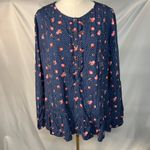 Matilda Jane  Dream A Little‎ Dream Long Sleeve Floral Flounce Hem Womens Large Photo 1