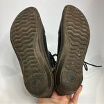 UGG  caspia 1932 black leather boots Sherpa lined lace up women’s size 10 winter Photo 5