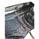 Highline Collective One Shoulder Silver Sequined One shoulder Cocktail Dress Photo 5