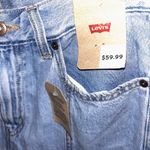 Levi's  Classic Light Blue Denim Skirt Size 29 NWT Photo 1