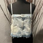ZARA 🌺NWT  RECONSTRUCTED DENIM SKIRT TANK TOP SIZE SMALL 🌺 Photo 1