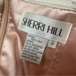 Sherri Hill  Sequined Strapless Rose‎ Gold Prom Dress Size 8 Photo 9