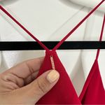 MISA Los Angeles NWT  Domino Mini Dress in Red Photo 6