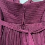 Jenny Yoo Annabelle Convertible Sweetheart Bridesmaid Dress NEW Size 6 Cabernet Photo 10