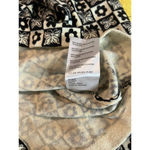 Urban Outfitters Cream Black Butterfly Flower Checker Print Soft Cozy Sweater M Photo 6